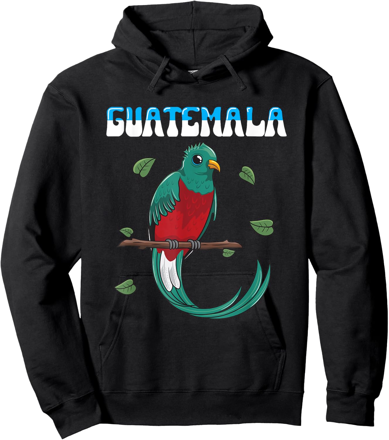 Guatemala Guatemalan Quetzal Hoodie - Hoodie | Black