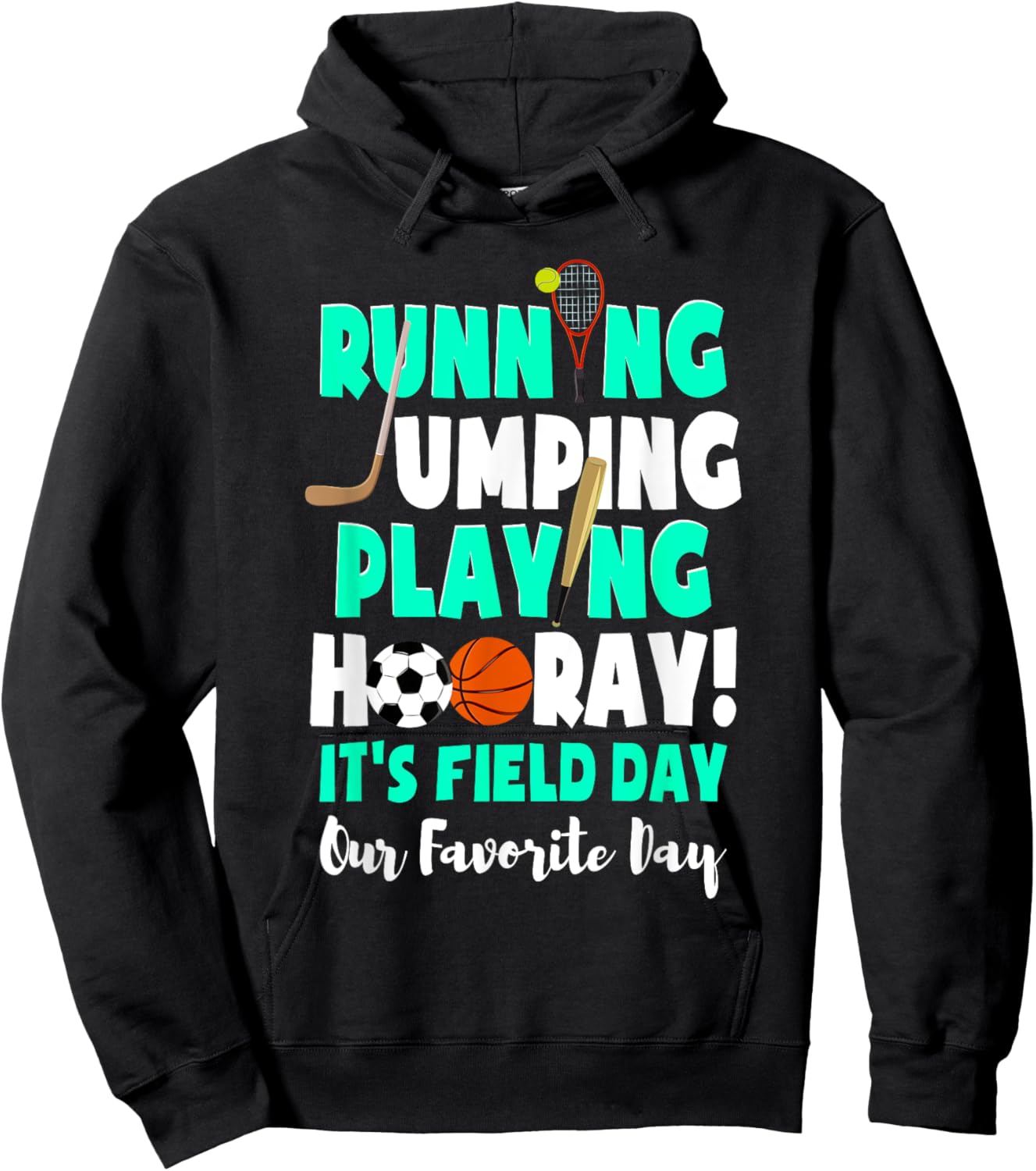 Field Day School Hoodie - Hoodie | Black