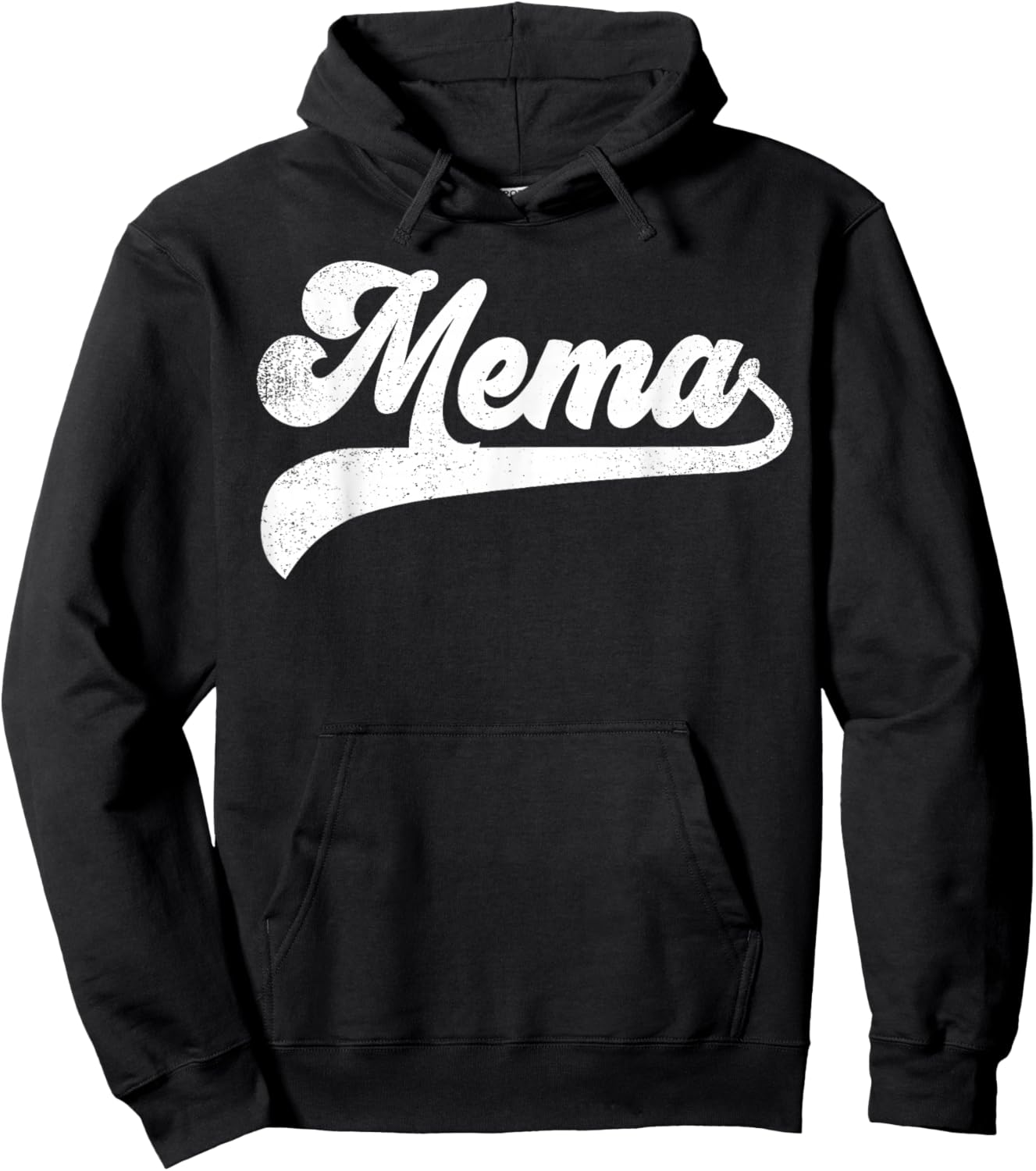 Mema Gifts Mother's Day Mema Hoodie - Hoodie | Black