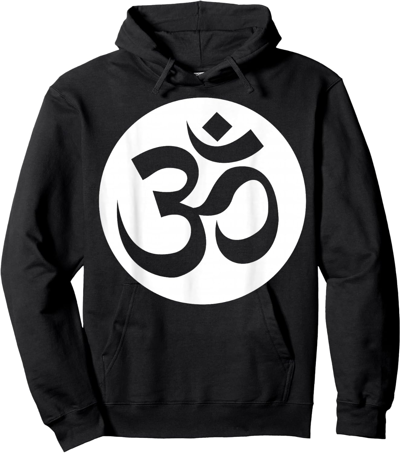 Om Ohm Aum Symbol Spiritual Yoga Hoodie - Hoodie | Black