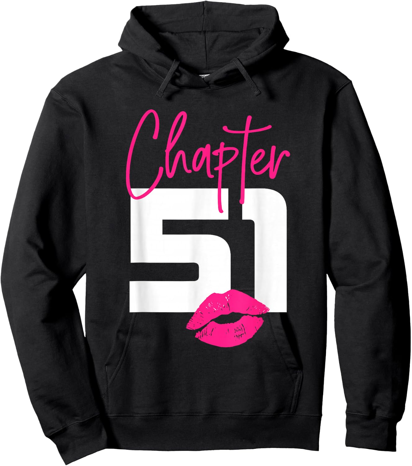 51 and Blessed Chapter 51 Year Old Gifts 51st Birthday Gifts Hoodie - Hoodie | Black