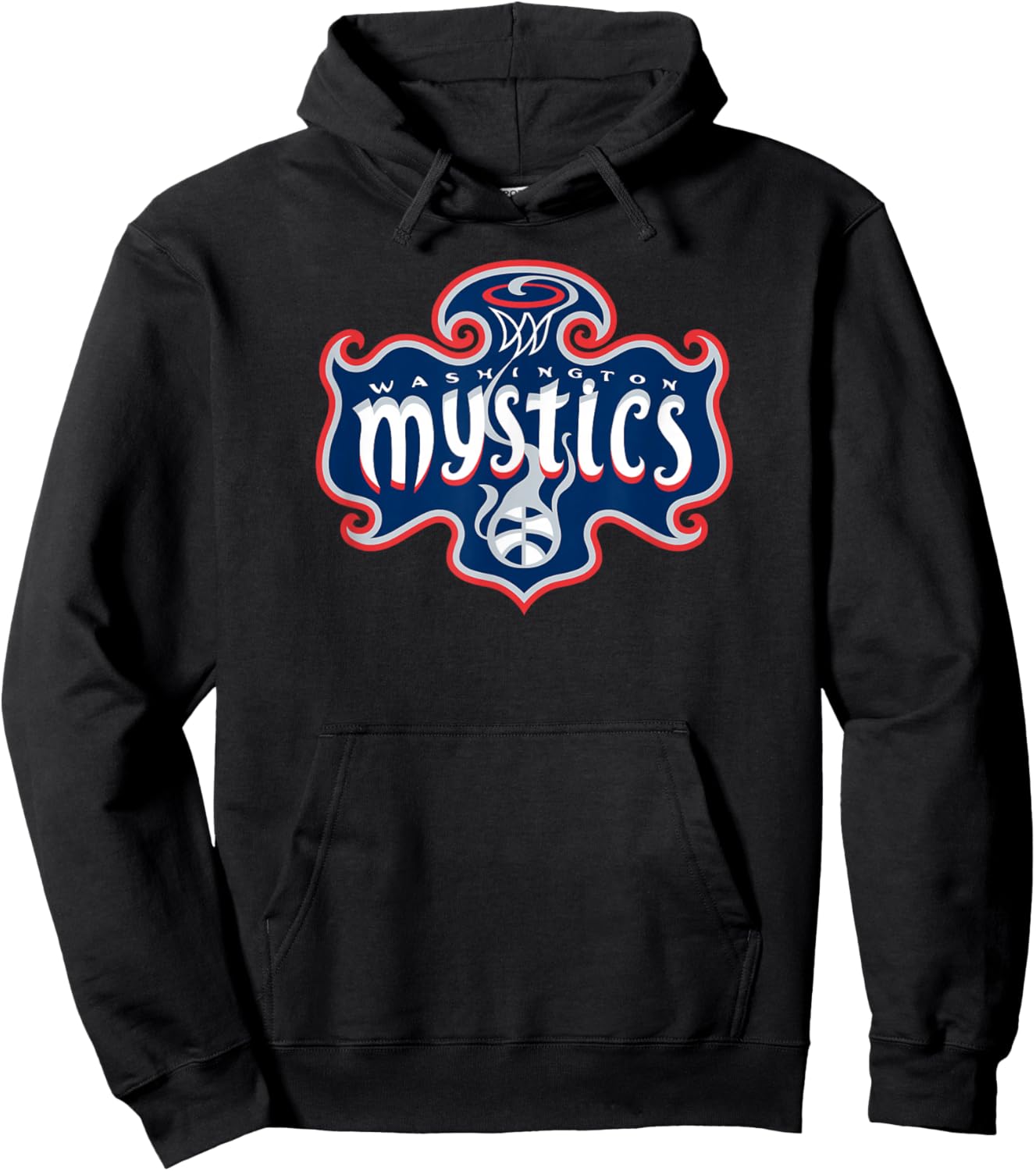WNBA Washington Mystics Fan Base Hoodie - Hoodie | Black