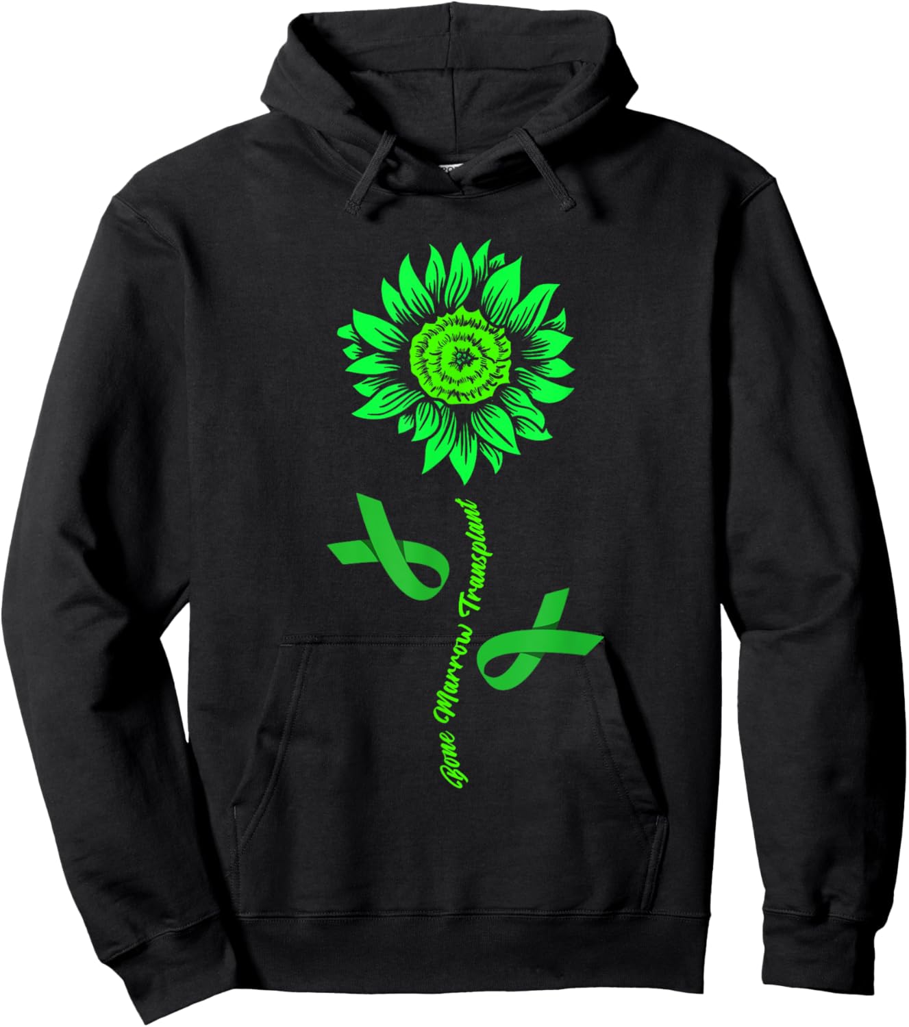 Bone Marrow Transplant Family Survivor Pretty Hoodie - Hoodie | Black