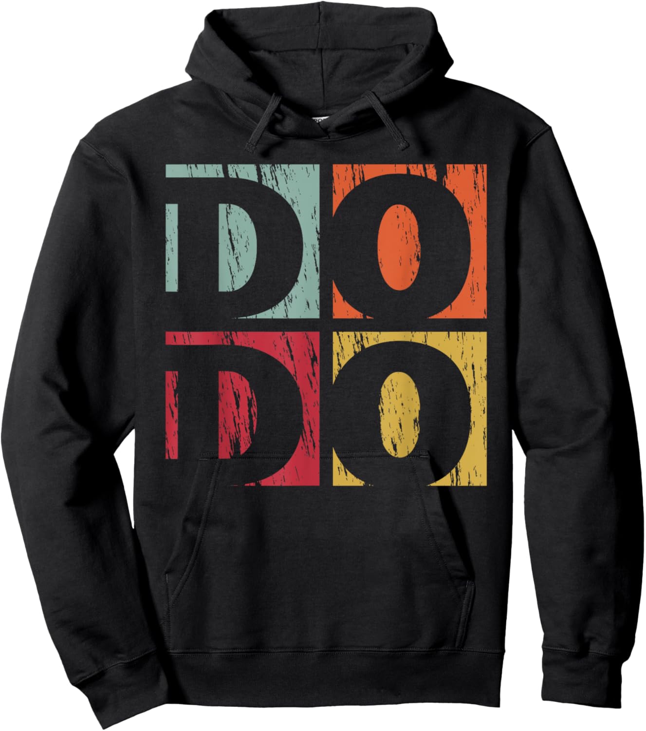 Dodo Retro River Hoodie - Hoodie | Black
