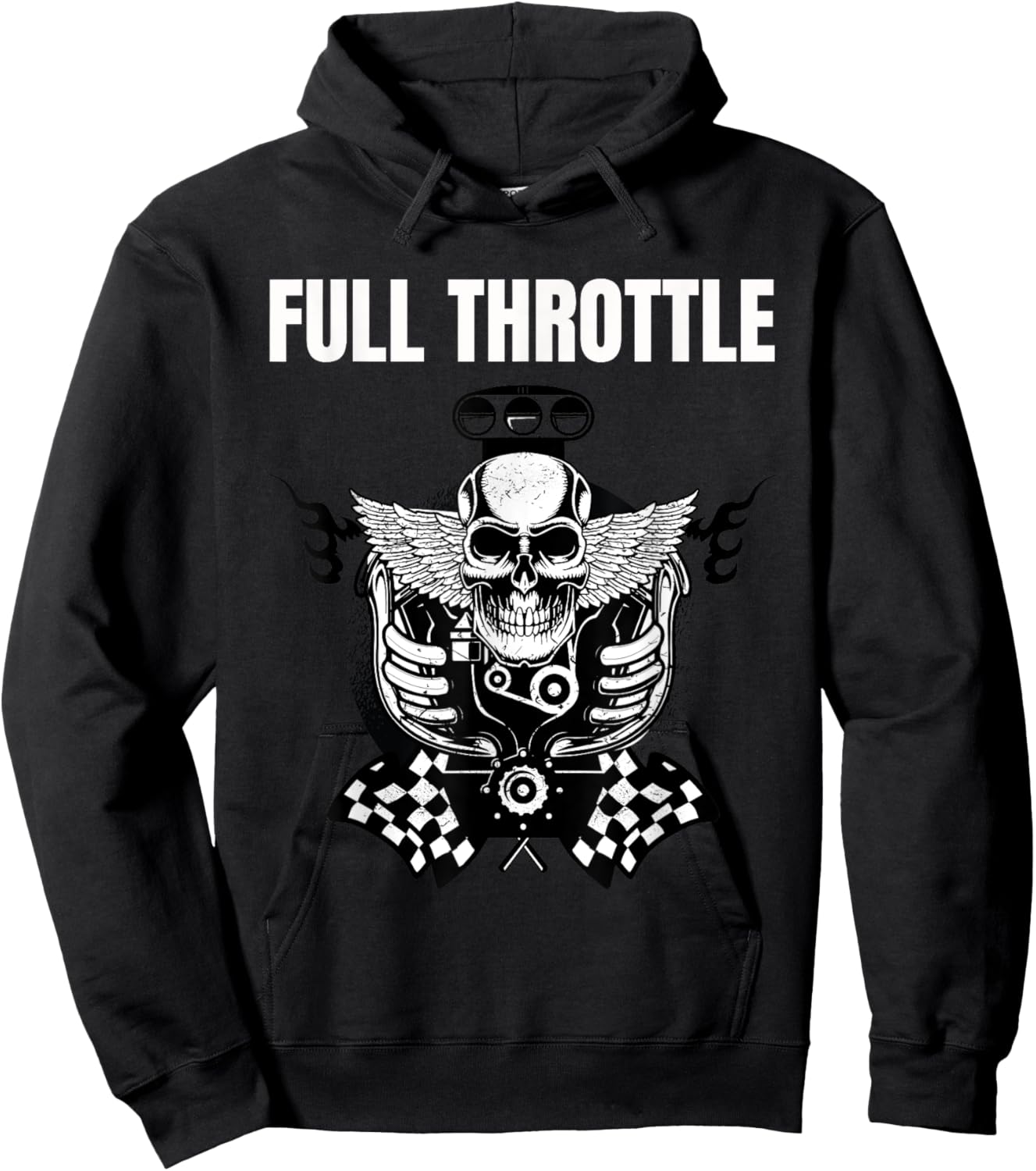 Full Throttle Hoodie - Hoodie | Black