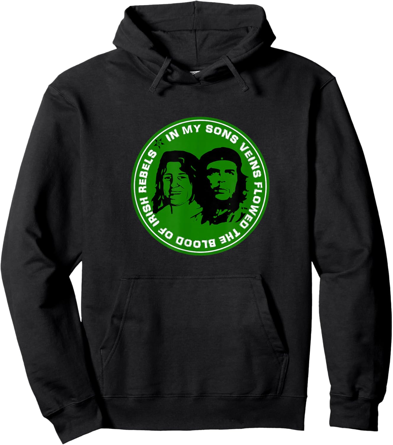 Bobby Sands and Che Guevara Irish Republican Hoodie - Hoodie | Black
