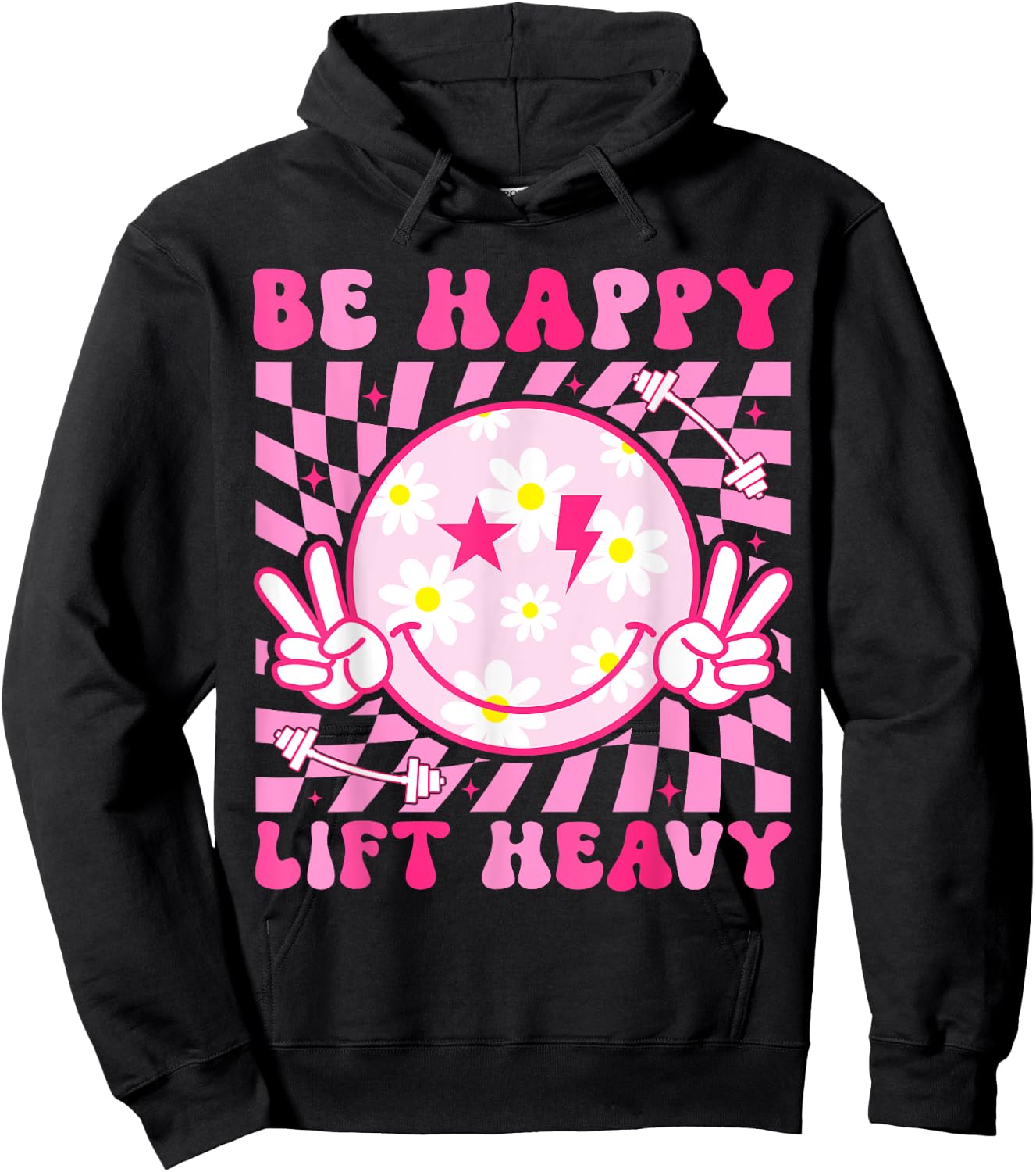 Funny Lift Heavy Workout Shirt for Gym Lover Bodybuilder Hoodie - Hoodie | Black