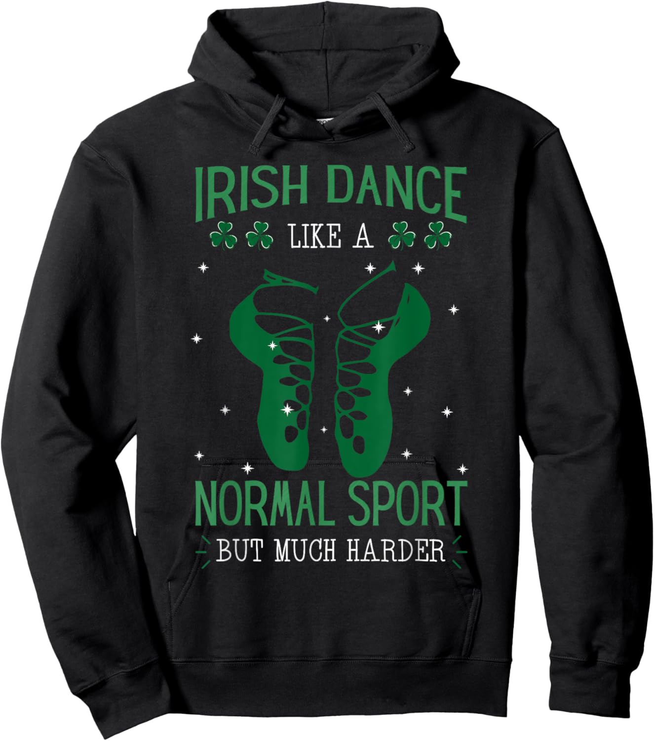 Irish Dance Festival Ceili Instructor Stepdance Sport Dancer Hoodie - Hoodie | Black