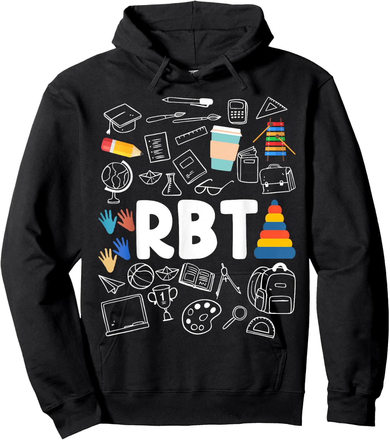 Registered Behavior Technician RBT Behavioral Therapist Hoodie - Hoodie | Black