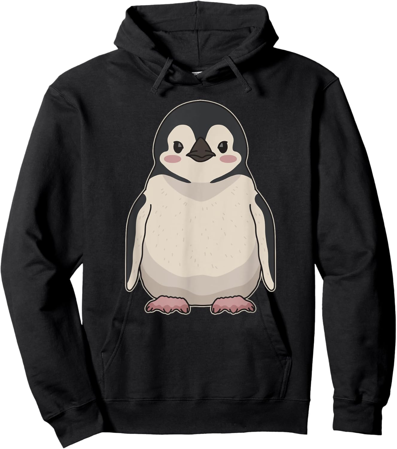 Penguin Lovers | Cute Penguins Hoodie - Hoodie | Black