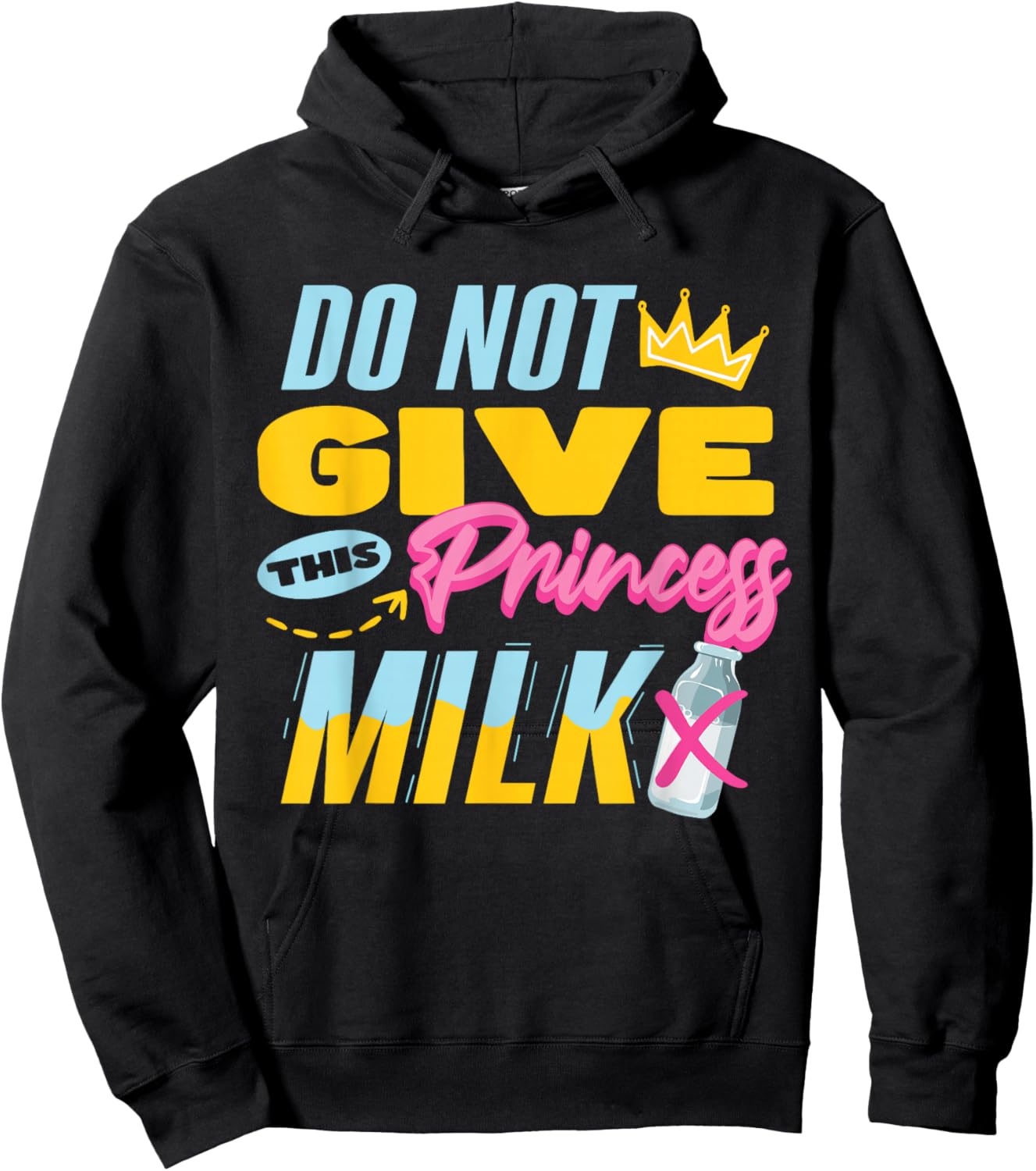 Funny Lactose Tolerant Lactose Intolerant Hoodie - Hoodie | Black