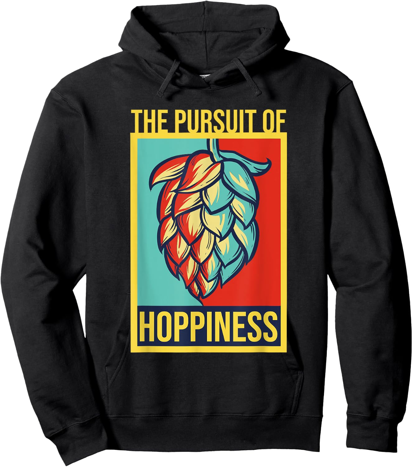 The Pursuit Of Hoppiness Brew Local Beer Master Geek Hoodie - Hoodie | Black