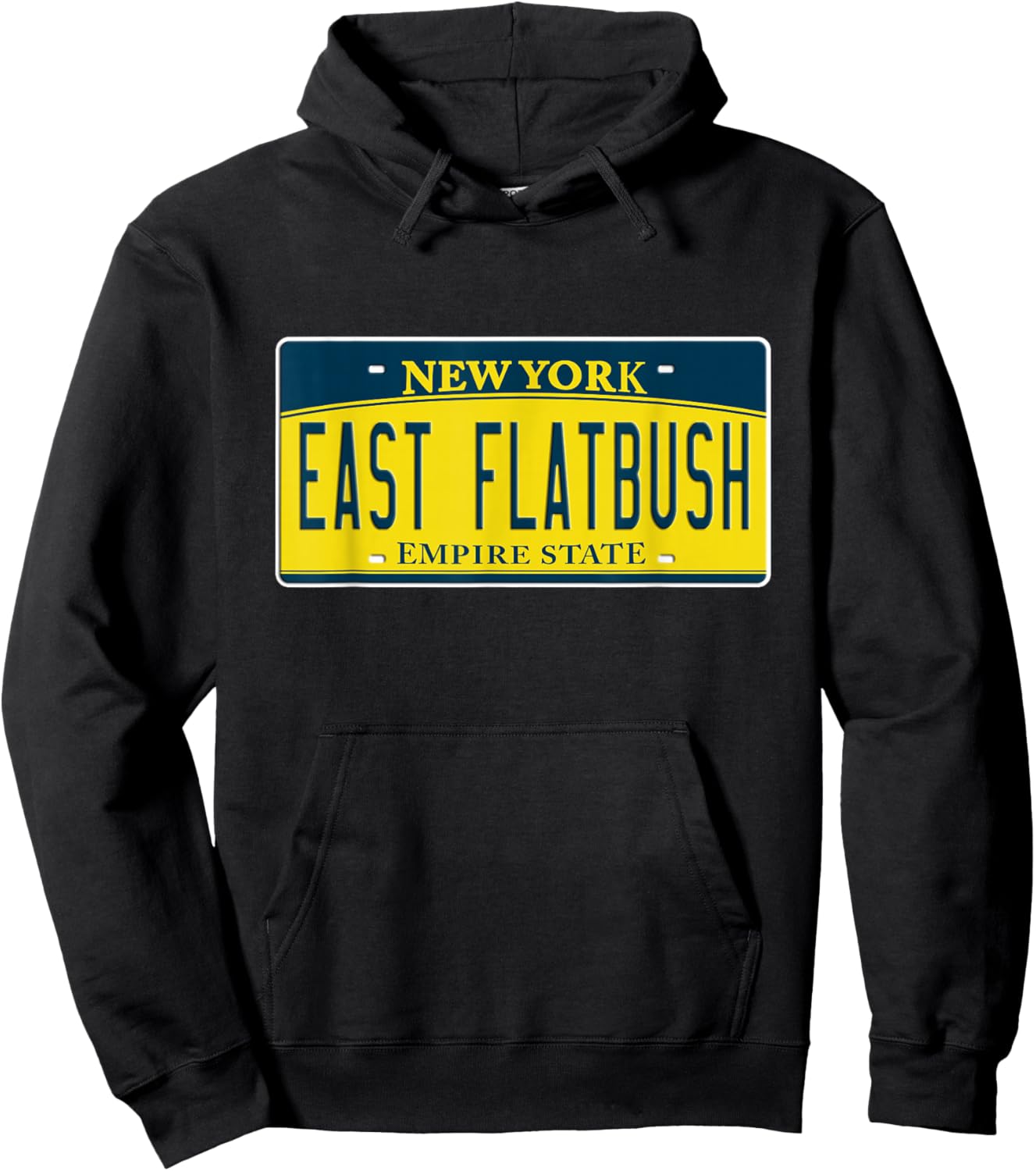 East Flatbush Brooklyn NY New York Home Neighborhood Hoodie - Hoodie | Black