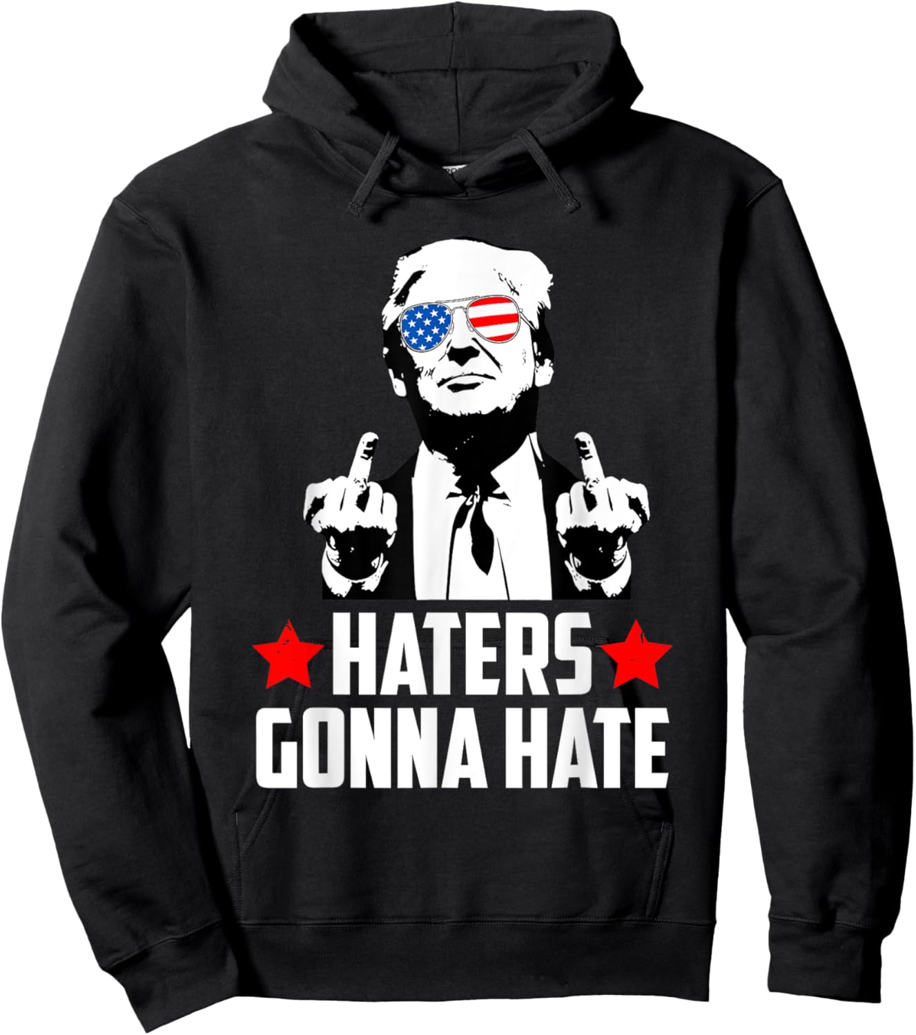 Trump 2024 45 & 47 President Of The United States Gift Hoodie - Hoodie | Black