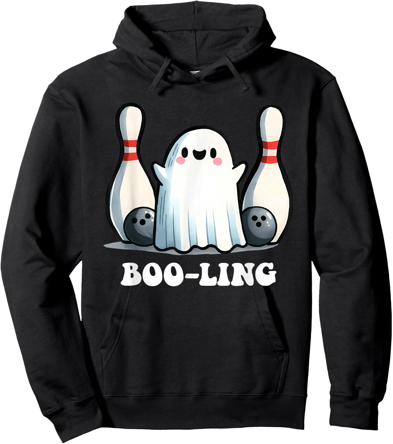 Boo-Ling Funny Boo Appael Hoodie - Hoodie | Black