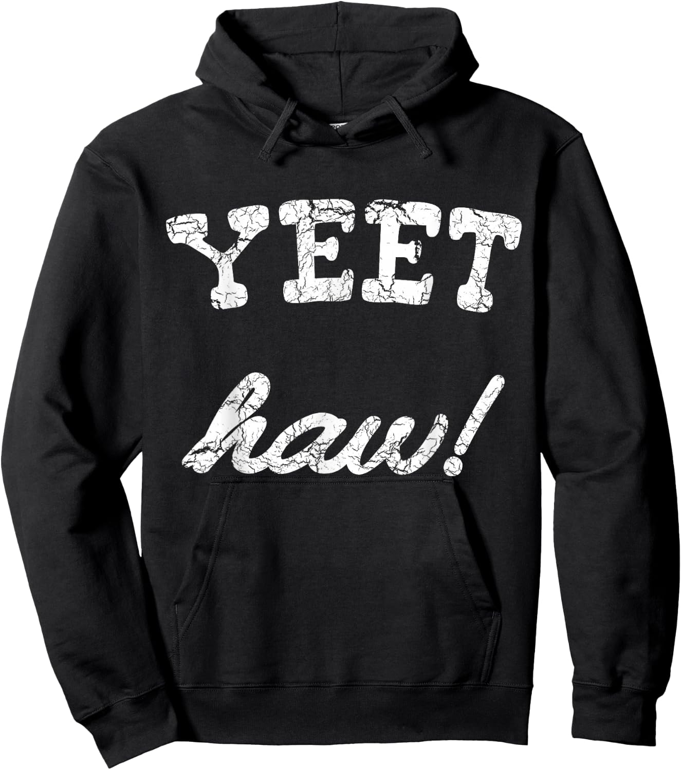 Yeet Haw! Hoodie - Hoodie | Black