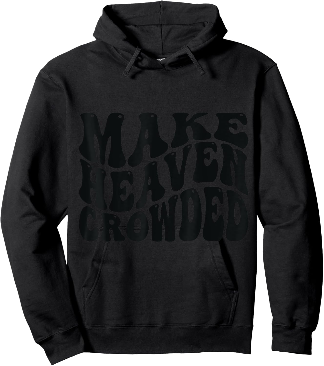Make Heaven Crowded Love Like Jesus Hoodie - Hoodie | Black