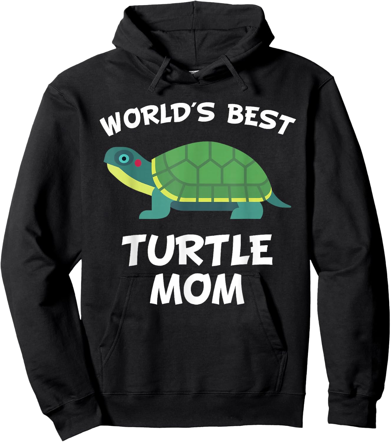 World's Best Turtle Mom Turtle Owner Hoodie - Hoodie | Black