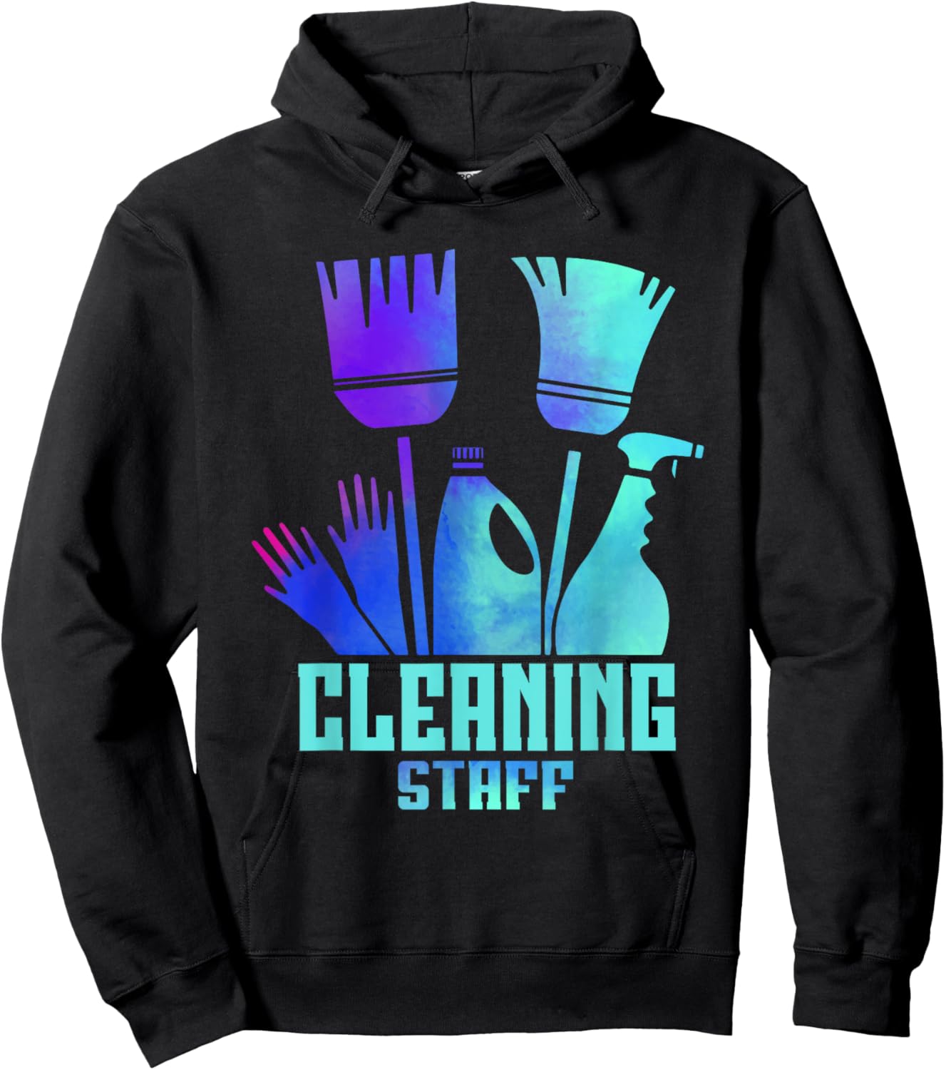 Housekeeper Housekeeping Cleaning Lady Cleaning Staff Hoodie - Hoodie | Black