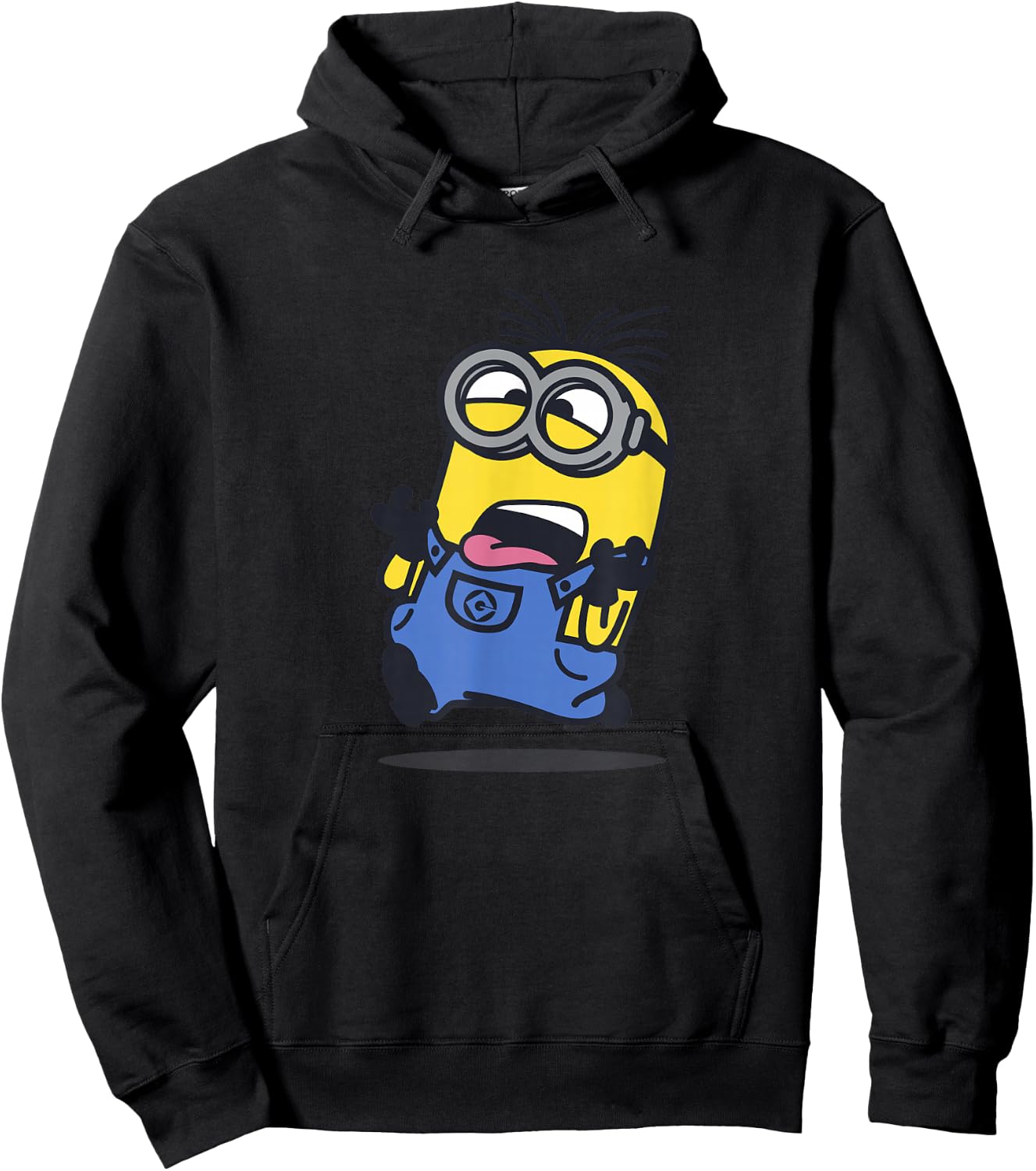 Despicable Me Minions Running Away Portrait Hoodie - Hoodie | Black