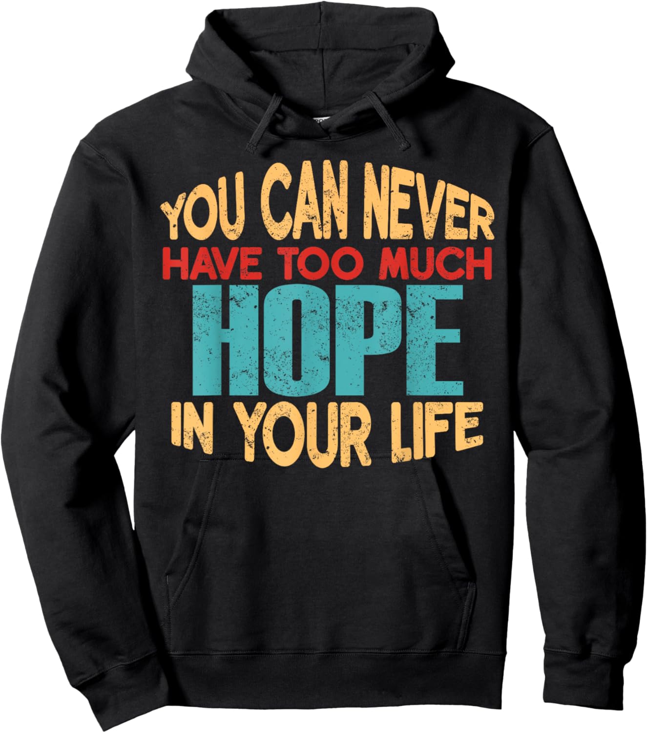 Funny Hope Personalized First Name Joke Item Hoodie - Hoodie | Black