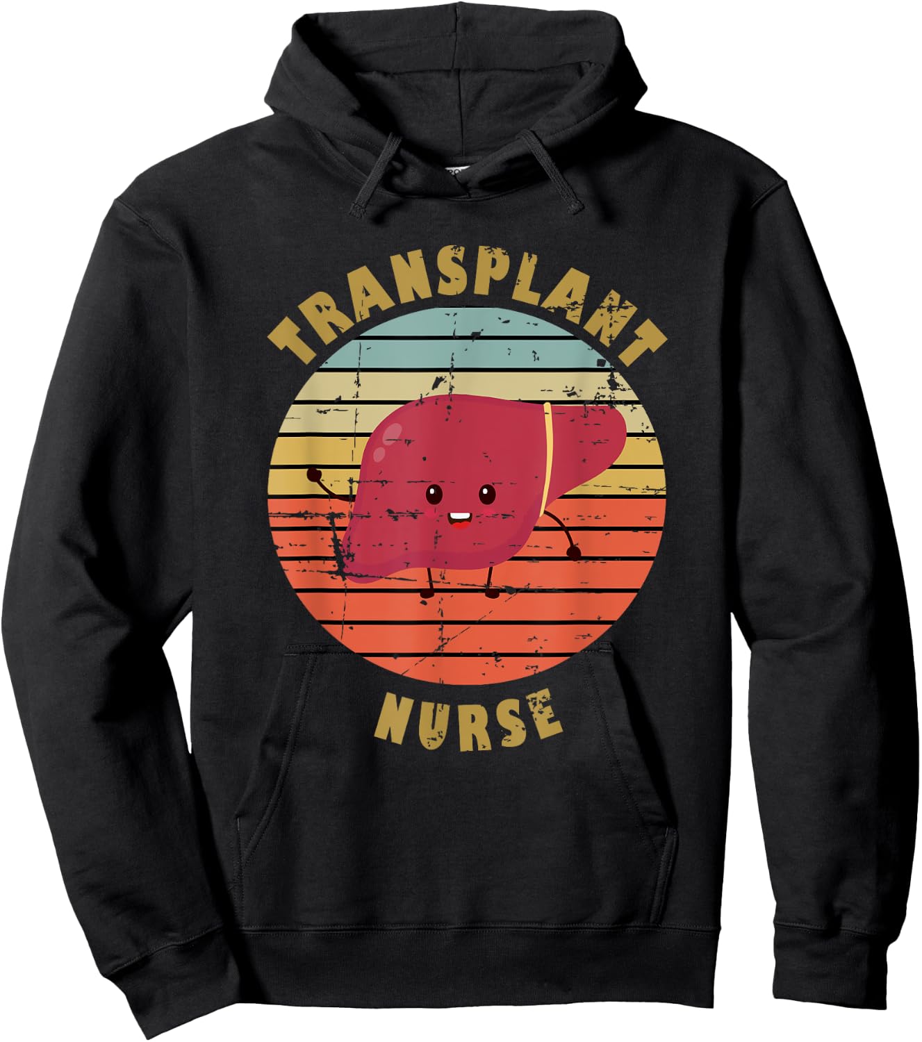 Liver Transplant Nurse Hoodie - Hoodie | Black