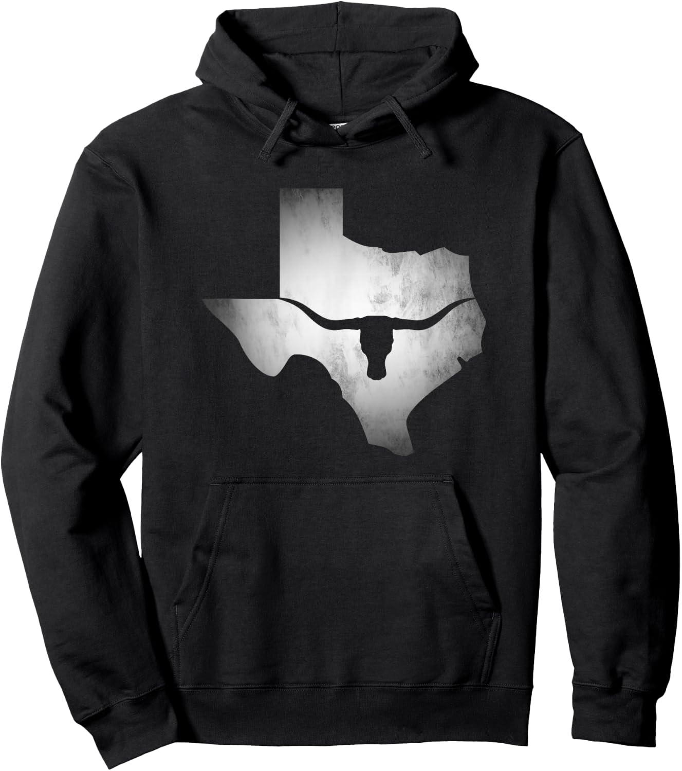 Texas State Bull Longhorn Hoodie - Hoodie | Black