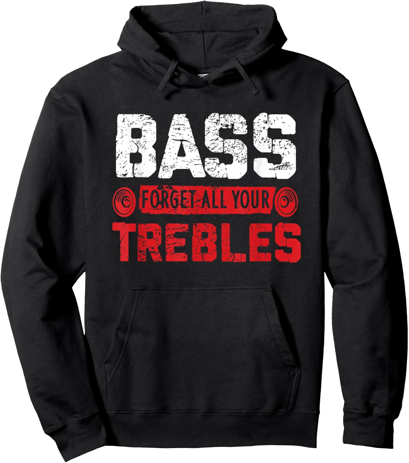 Funny Customized Car Bass Sound Gift, Car Audio, Car Stereo Hoodie - Hoodie | Black