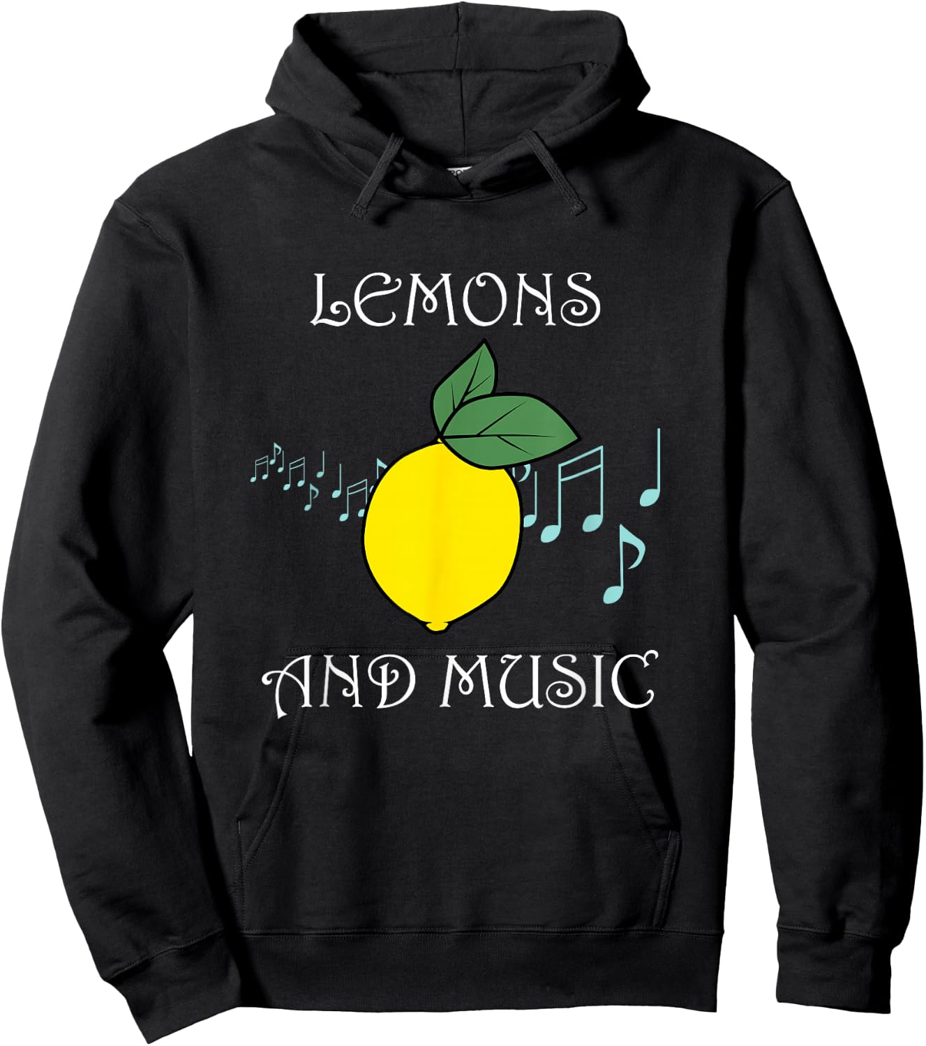 Music and Lemons Vitamin Lemonade Musician Hoodie - Hoodie | Black