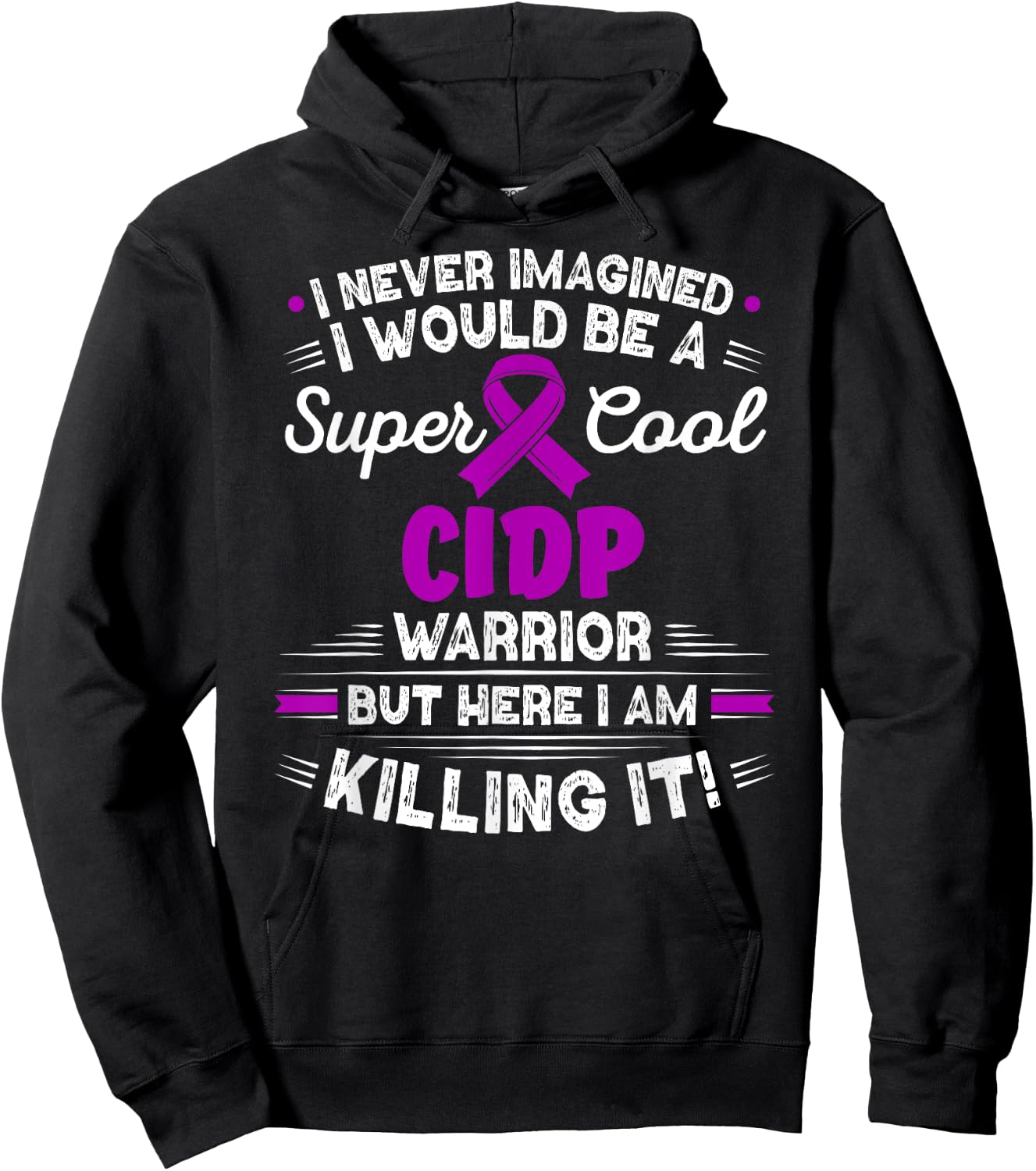 Chronic Inflammatory Demyelinating Polyneuropathy CIDP Hoodie - Hoodie | Black