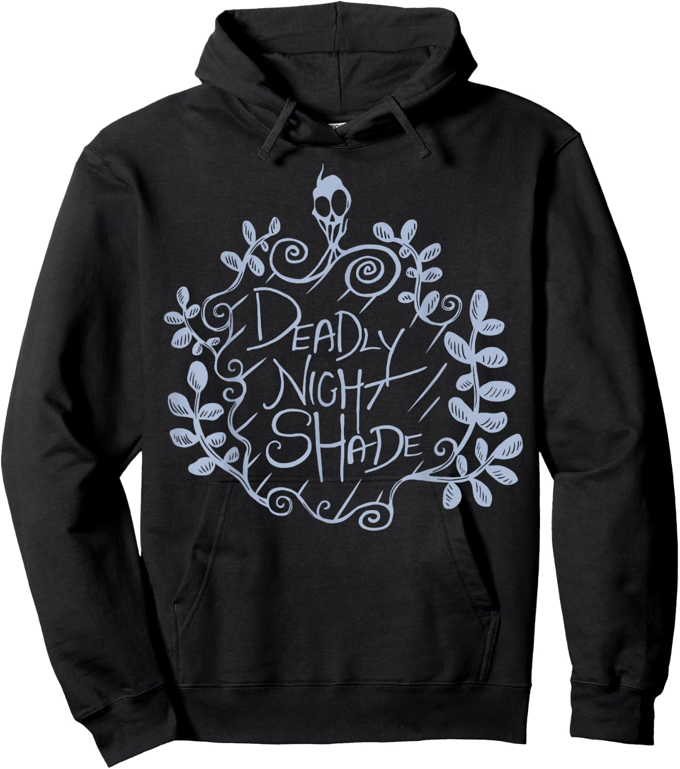 Disney The Nightmare Before Christmas Deadly Night Shade Hoodie - Hoodie | Black
