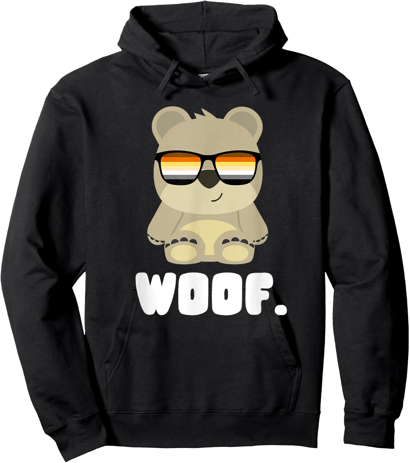 Woof - CSD Bears Gay Hoodie - Hoodie | Black