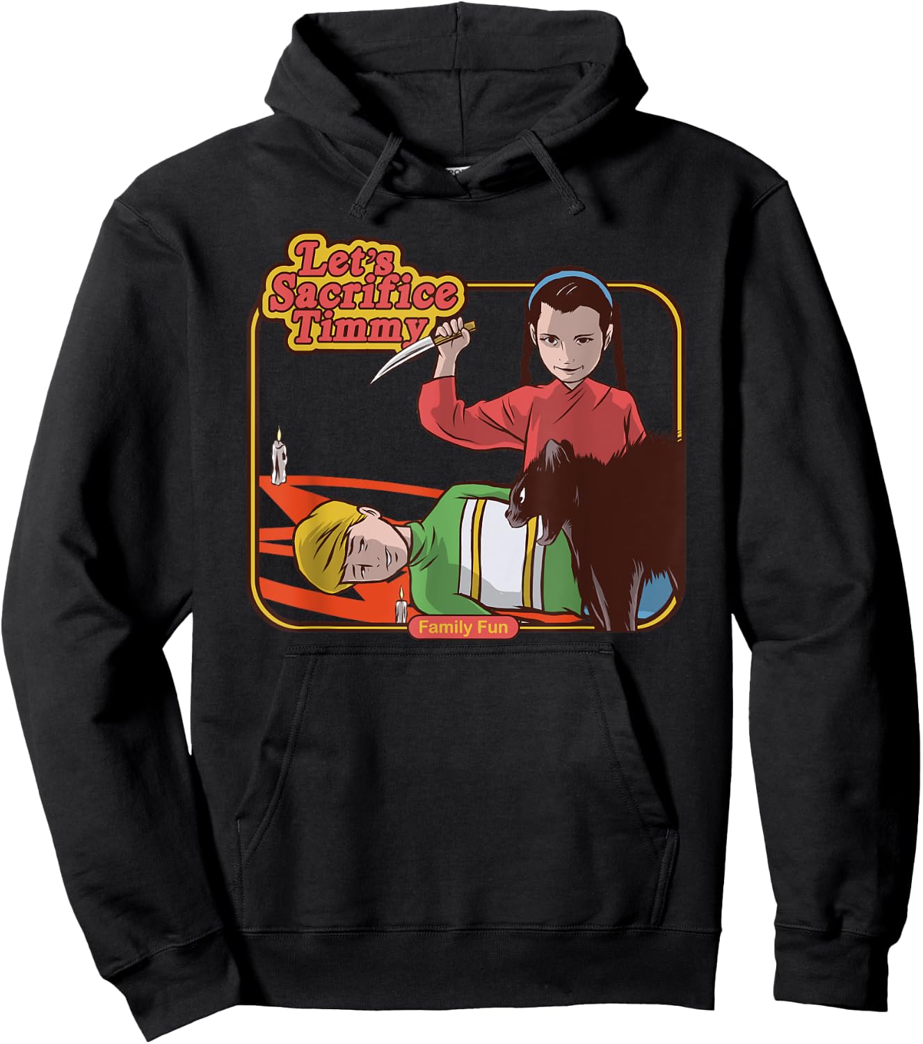 Let's Sacrifice Timmy Hoodie - Hoodie | Black