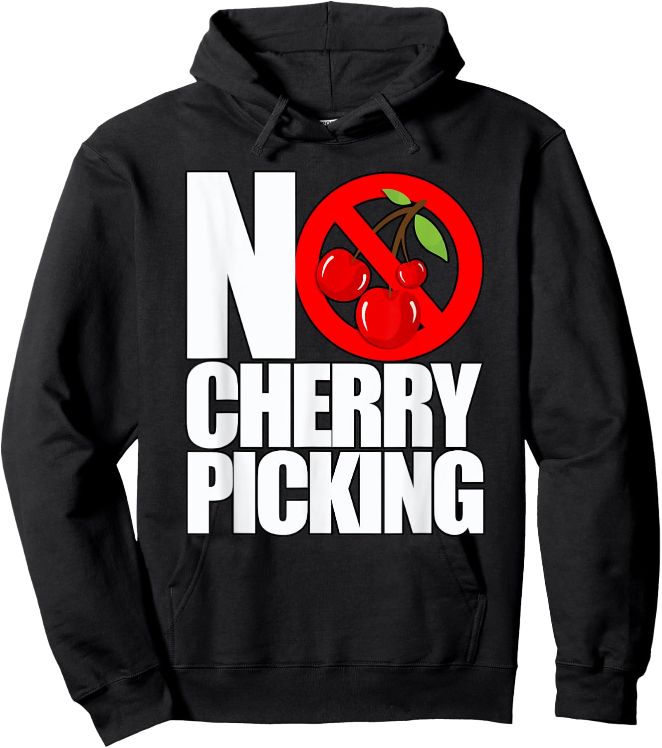 No Cherry Picking For Pick Associates AA Picker Hoodie - Hoodie | Black