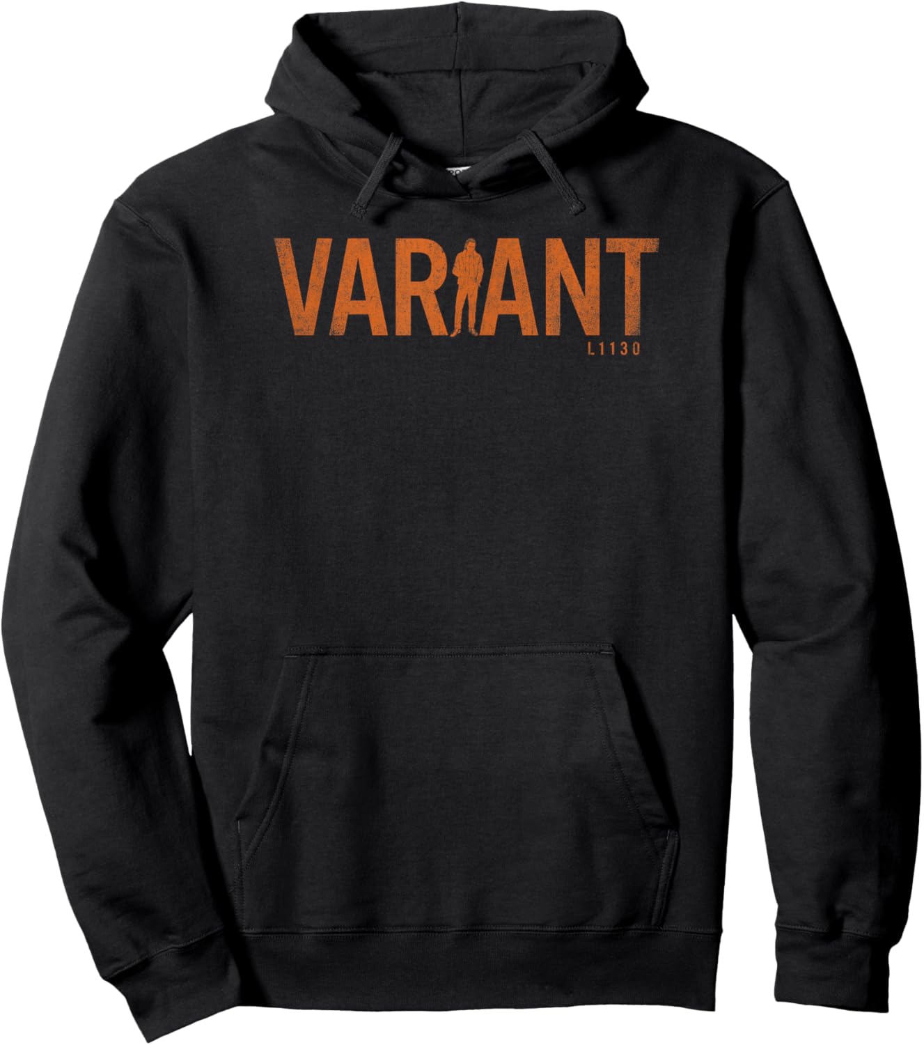 Marvel Loki Variant Loki L1130 Silhouette Center Logo Hoodie - Hoodie | Black