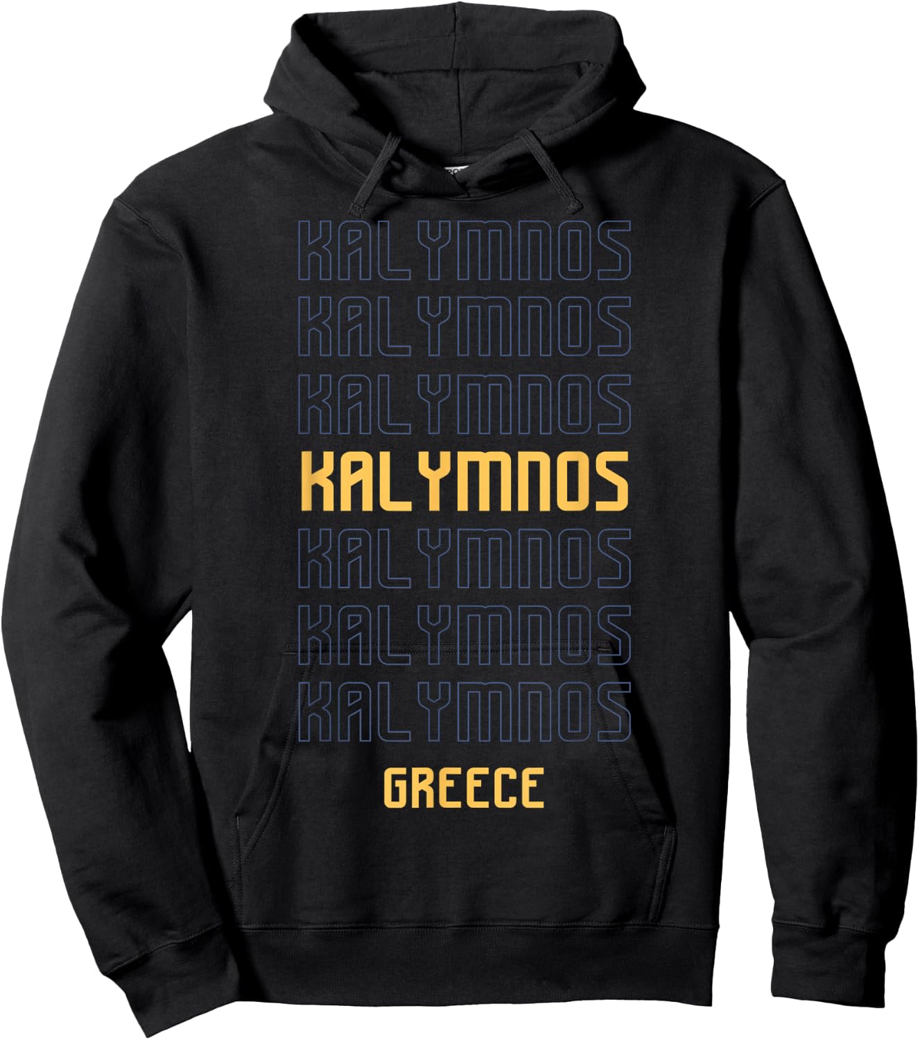 Kalymnos Greece Hoodie - Hoodie | Black