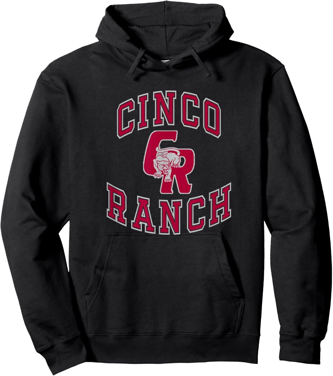 Cinco Ranch High School Cougars Hoodie - Hoodie | Black