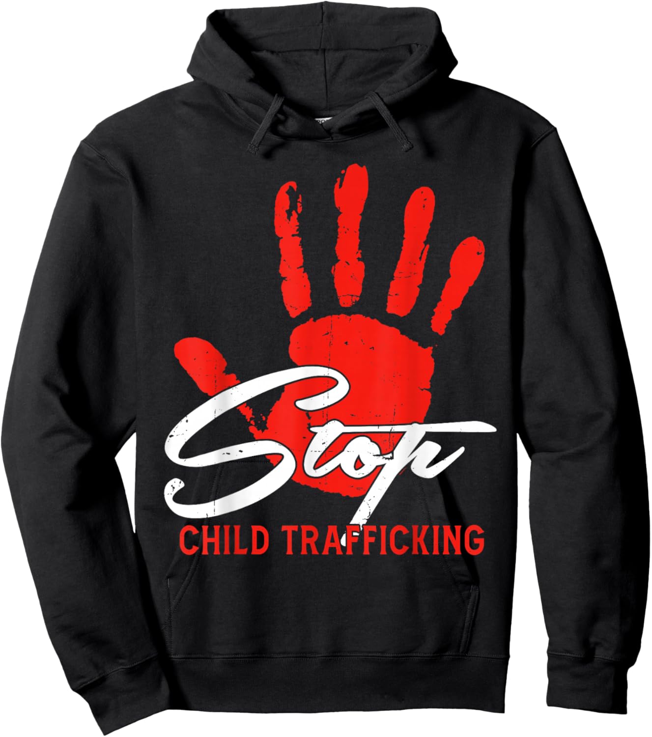 Stop Child Trafficking Save The Kids Anti Modern Slavery Hoodie - Hoodie | Black