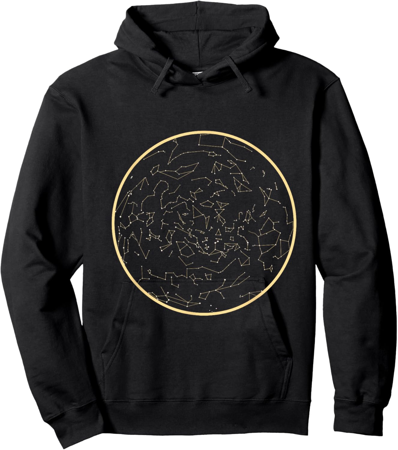 Stars Constellation Circle Astronomy Hoodie - Hoodie | Black