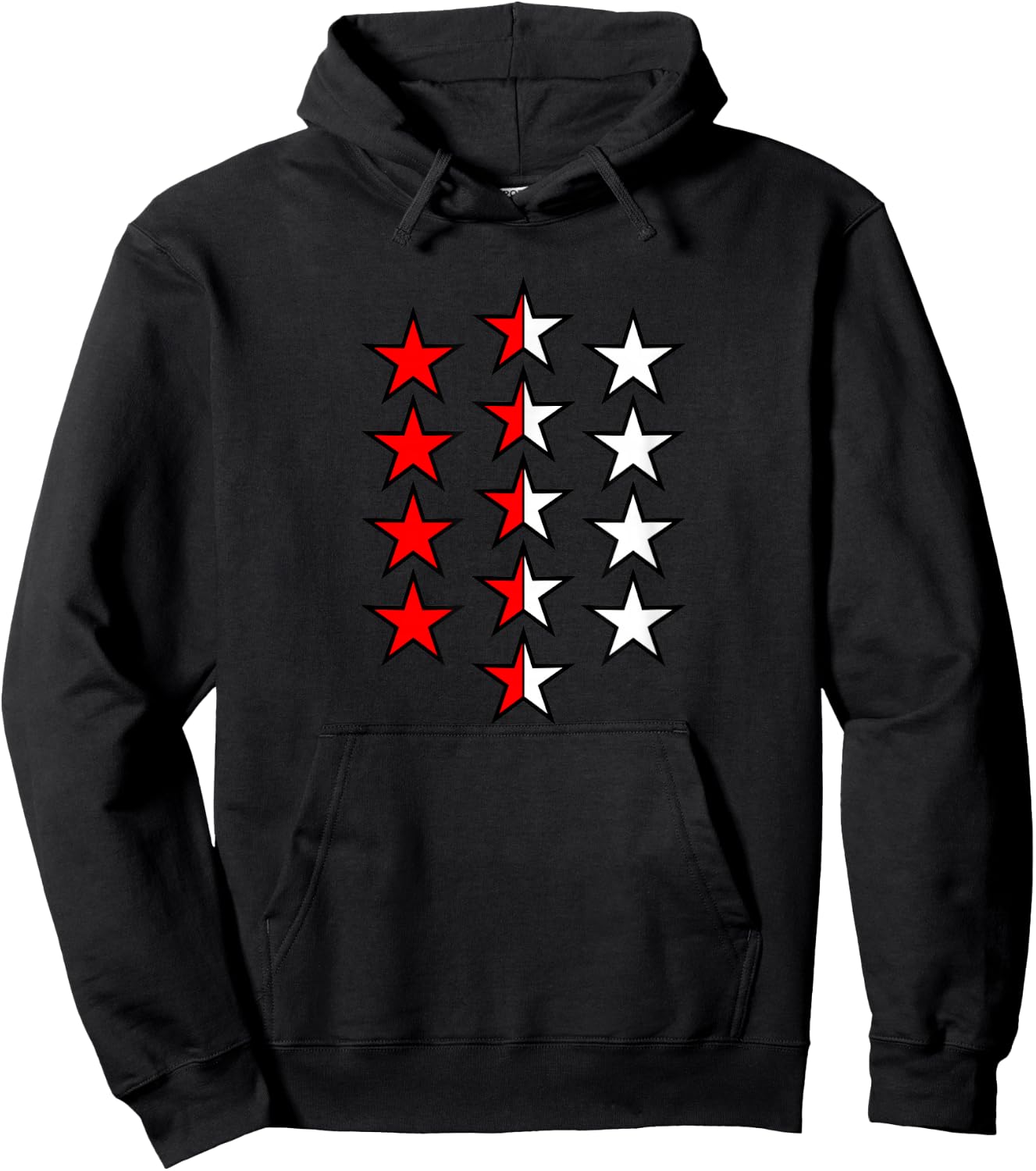 Valais Coat of Arms of the Swiss Canton Hoodie - Hoodie | Black