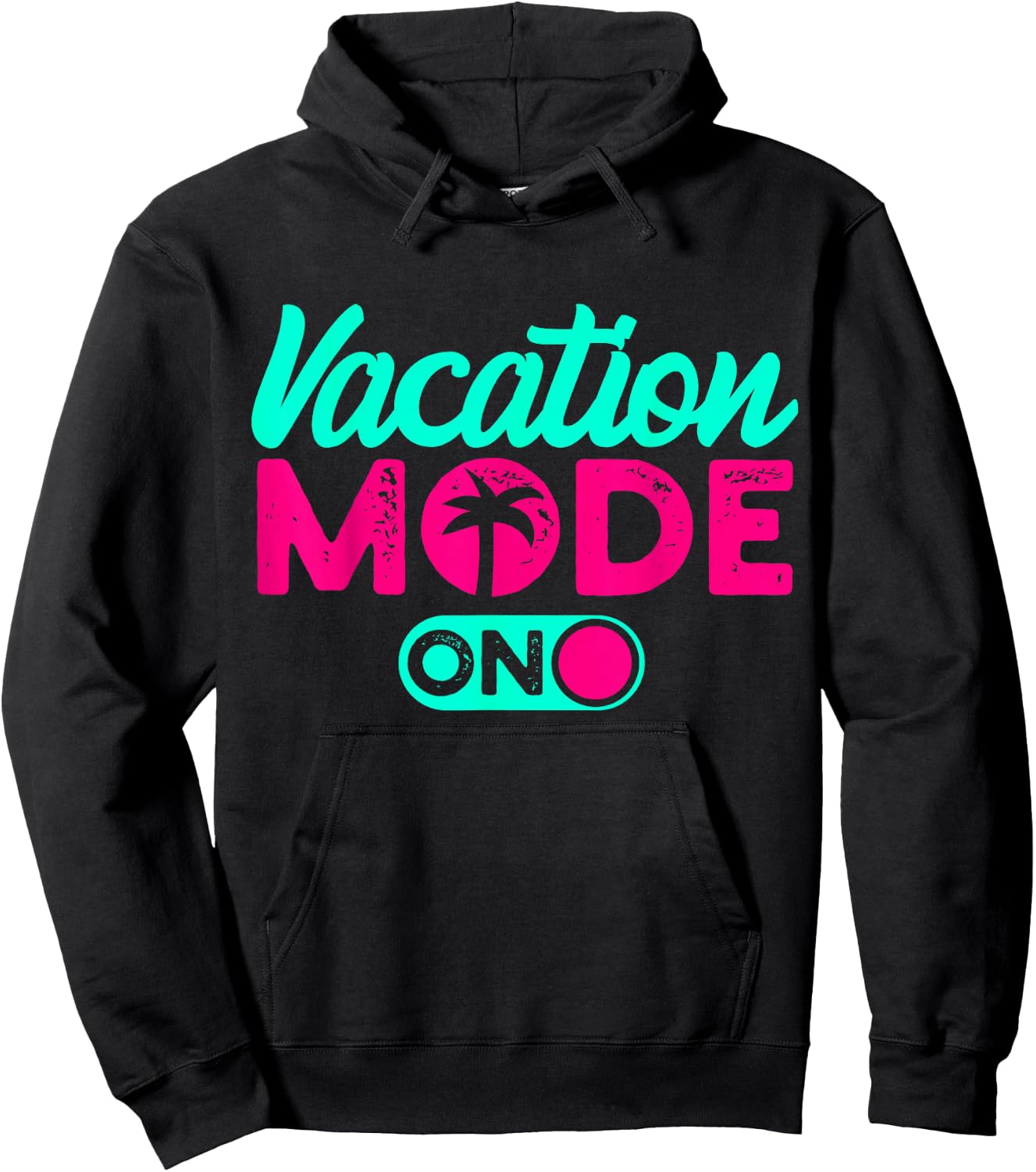 Vacation Mode Summer Vacation Hoodie - Hoodie | Black