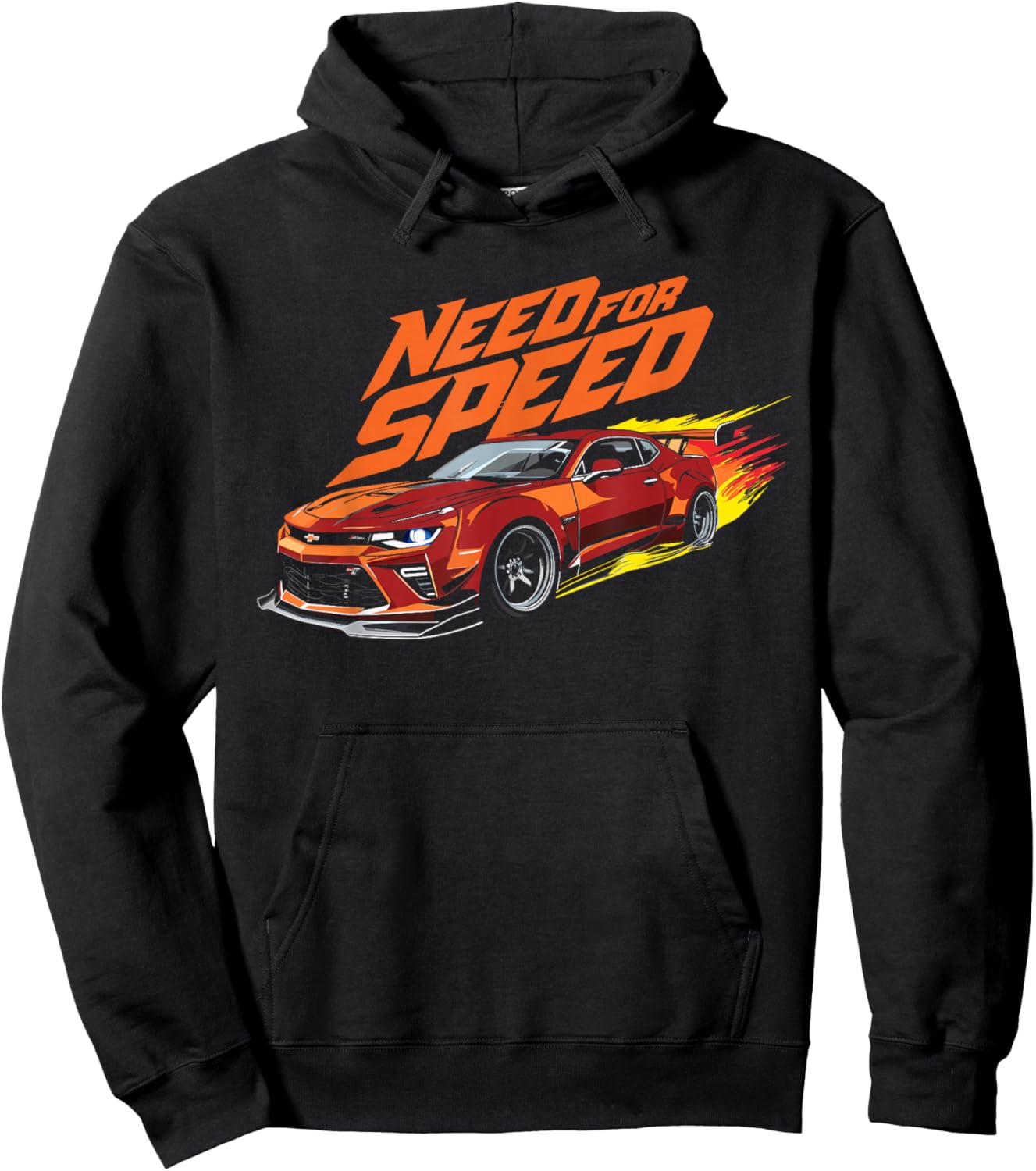 Need for Speed High-Octane Racing Graphic Design Hoodie - Hoodie | Black