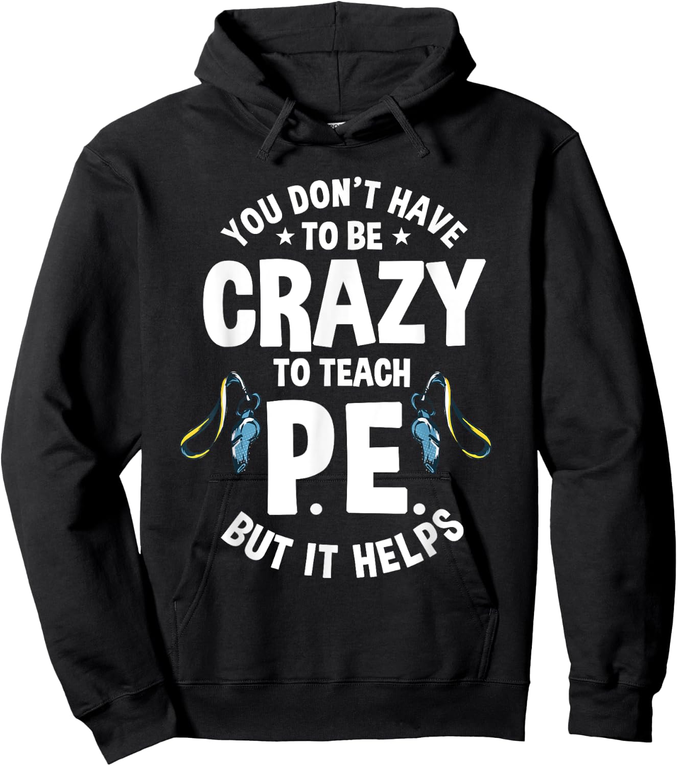 PE Teacher Physical Education Instructor Gym Coach Sport Women Hoodie - Hoodie | Black