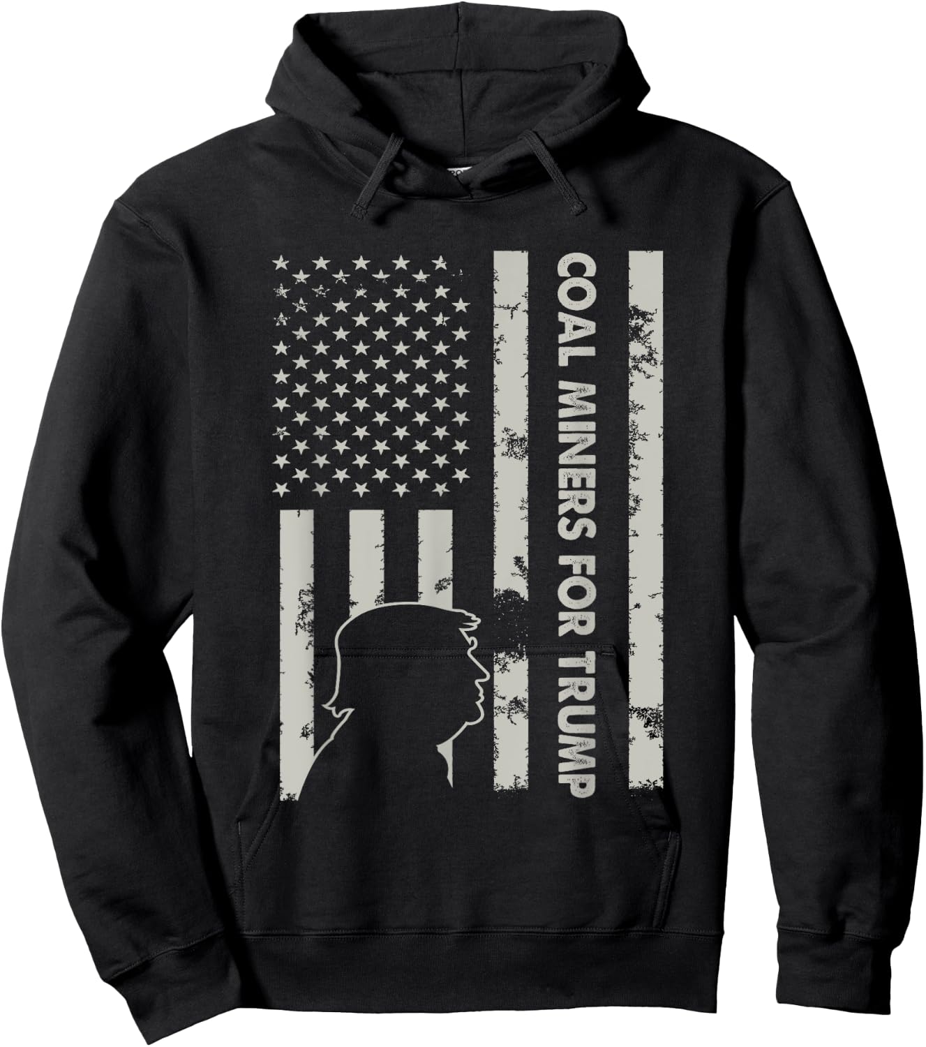 Coal Miner for Trump 2020 Hoodie - Hoodie | Black