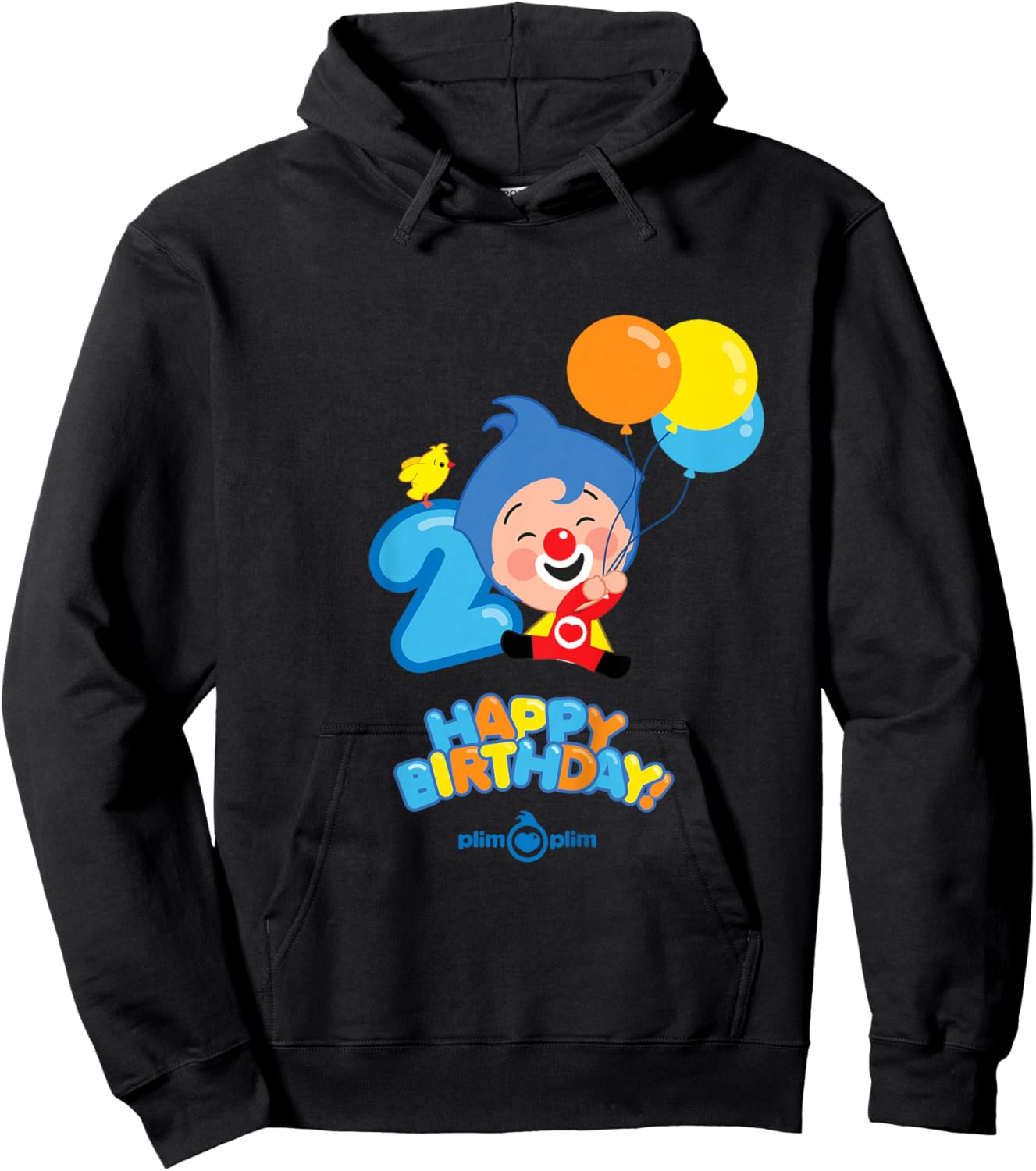Plim Plim The Kindness Hero - Happy Birthday Hoodie - Hoodie | Black