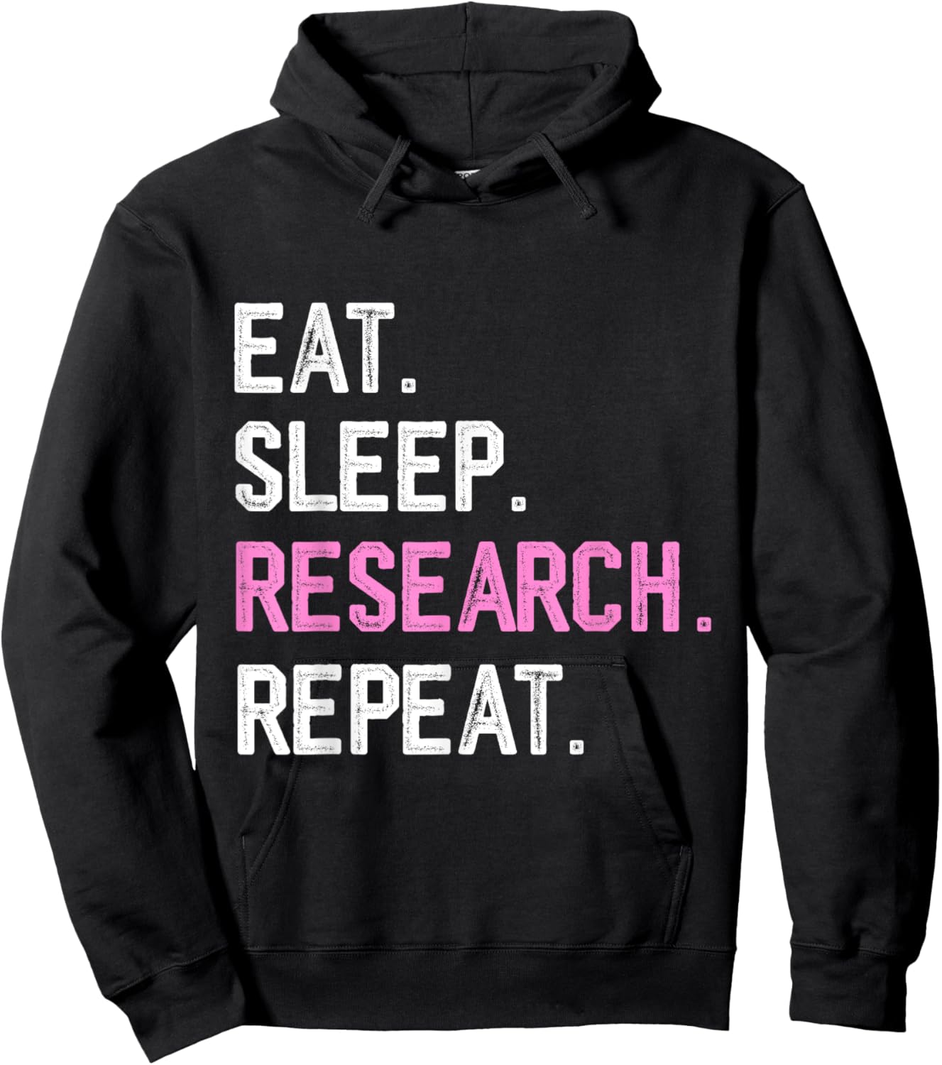 Clinical research coordinator funny science research student Hoodie - Hoodie | Black