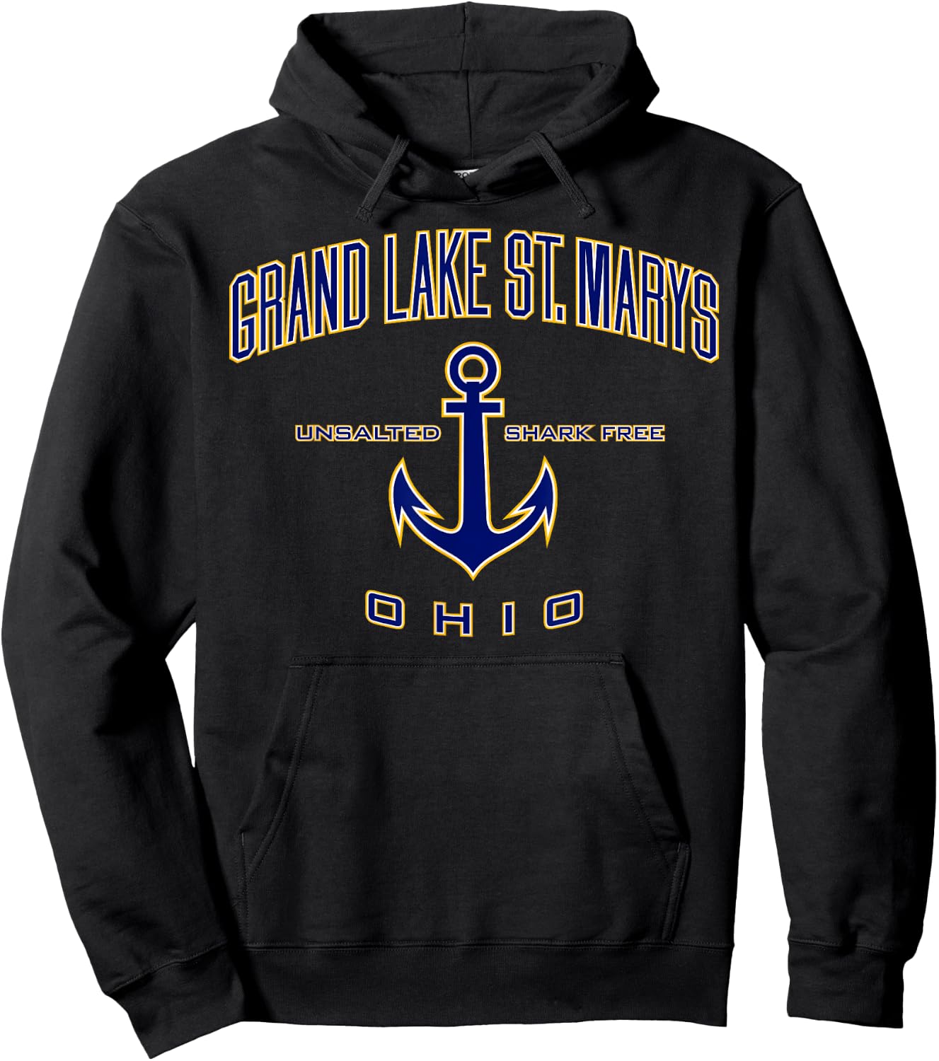 Grand Lake St. Marys Shirt , Men, Girls & Boys Hoodie - Hoodie | Black