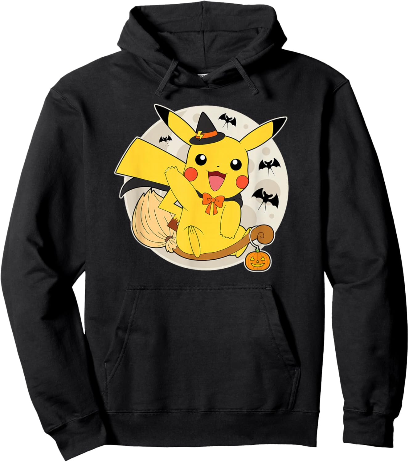 Pokémon - Pikachu Moon Witch Hoodie - Hoodie | Black