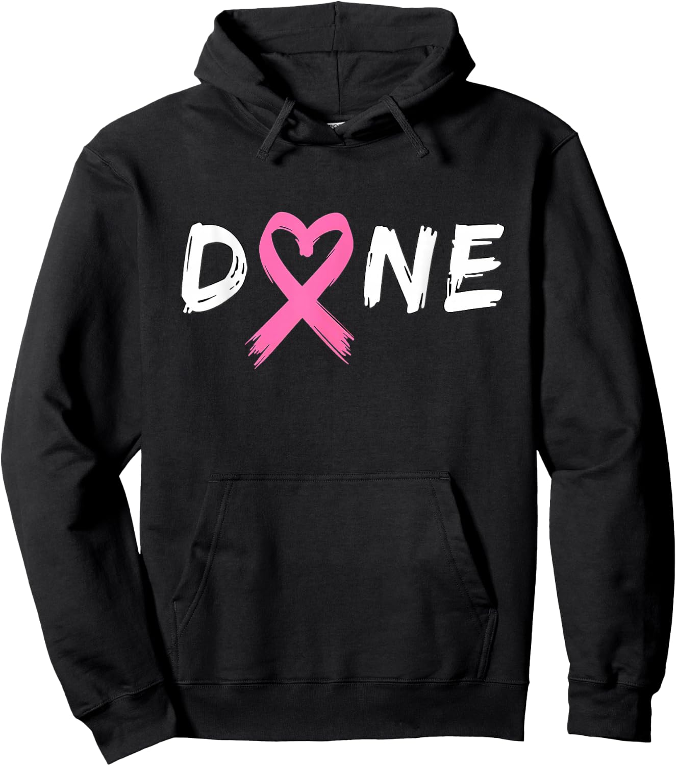 Last Day Of Chemo Radiation Treatment Breast Cancer Done Hoodie - Hoodie | Black