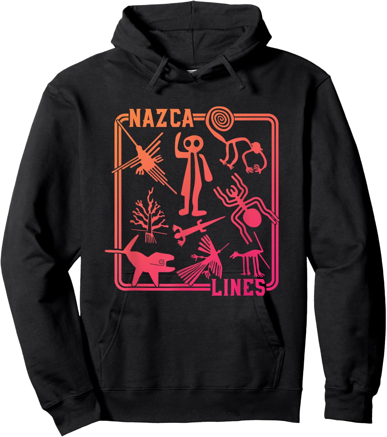 Nazca Lines Hoodie - Hoodie | Black